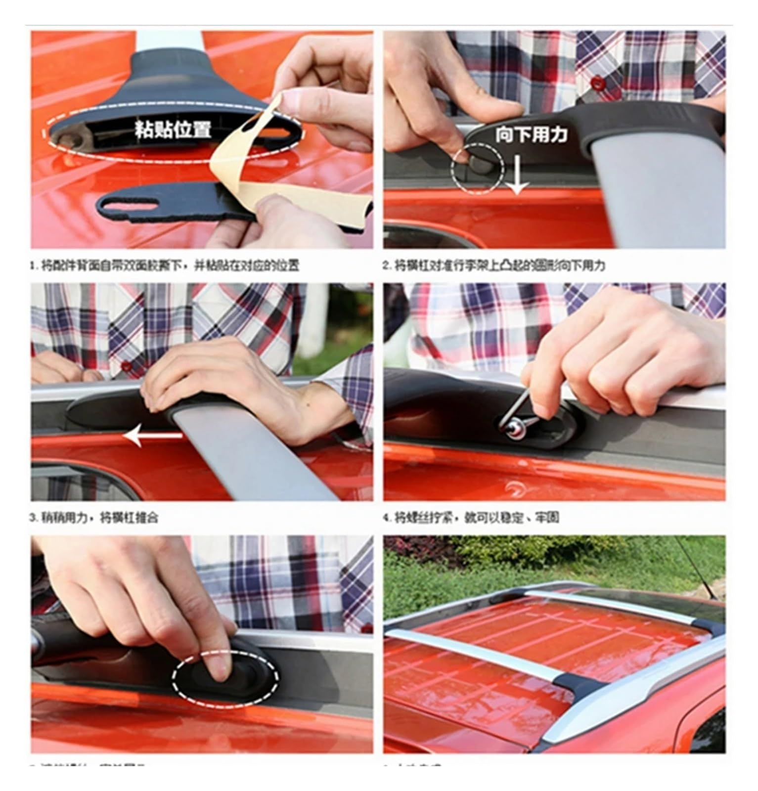 Barras Transversales De Techo Para Ford Para Ecosport