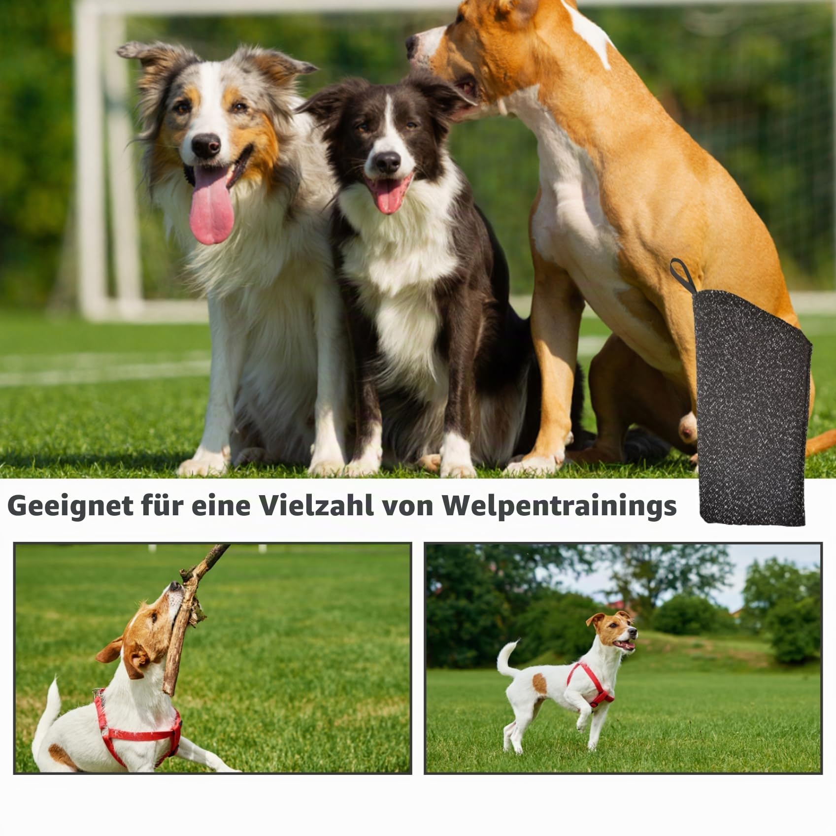Hundetraining Ärmel Nylon Hundebiss Ärmel resistent räumlich rettend Hundetraining Armärmel Professionelle interaktive Bissschutzhülle für Hunde Training