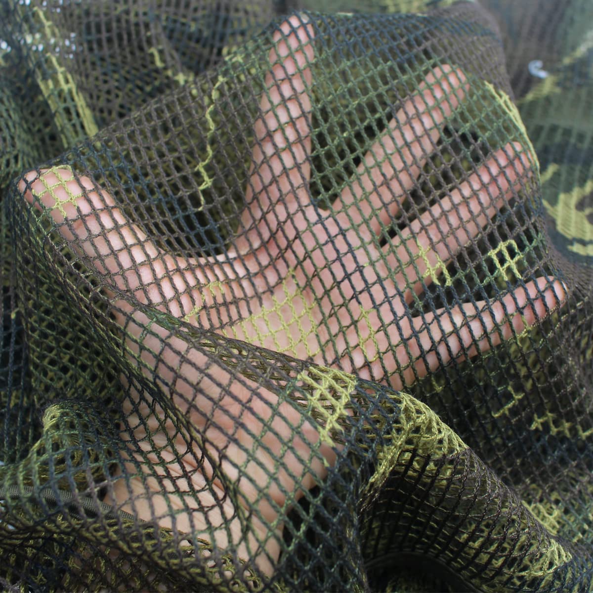 Condor 225 Tactical Fishnet Sniper Veil Scarf - 100% Cotton Concealment Face Cover