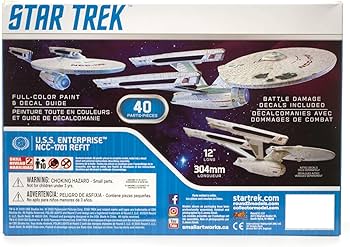 スタートレック　エンタープライズ号 1/1000スケール　プラモデル Amazon | プラッツ ポーラライツ スタートレック カーンの逆襲