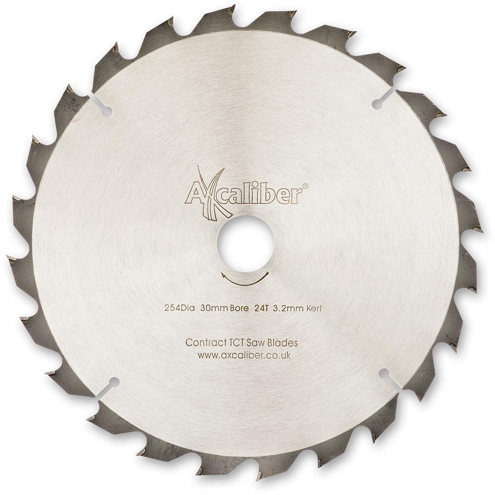 Axcaliber Contract TCT Saw Blade - 254mm x 3.2mm x 30mm 40T