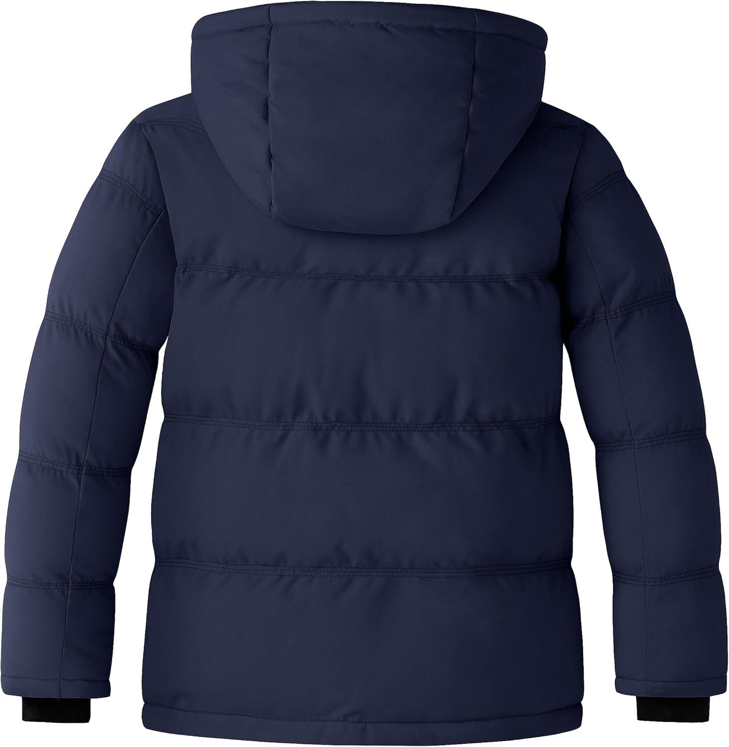 ZSHOW Boys' Winter Coat Waterproof Warm Quilted Puffer Jacket with Removable Hood - Image 3