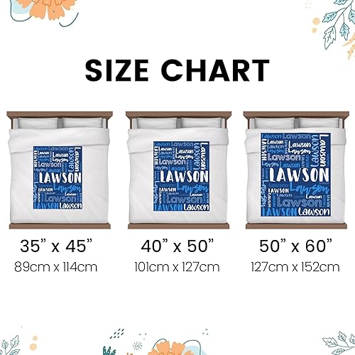 Miniatura 7 de Dr.TOUGH Manta de bebé personalizada con nombre, mantas de bebé personalizadas para niñas, mantas de bebé personalizadas para niño con nombre para