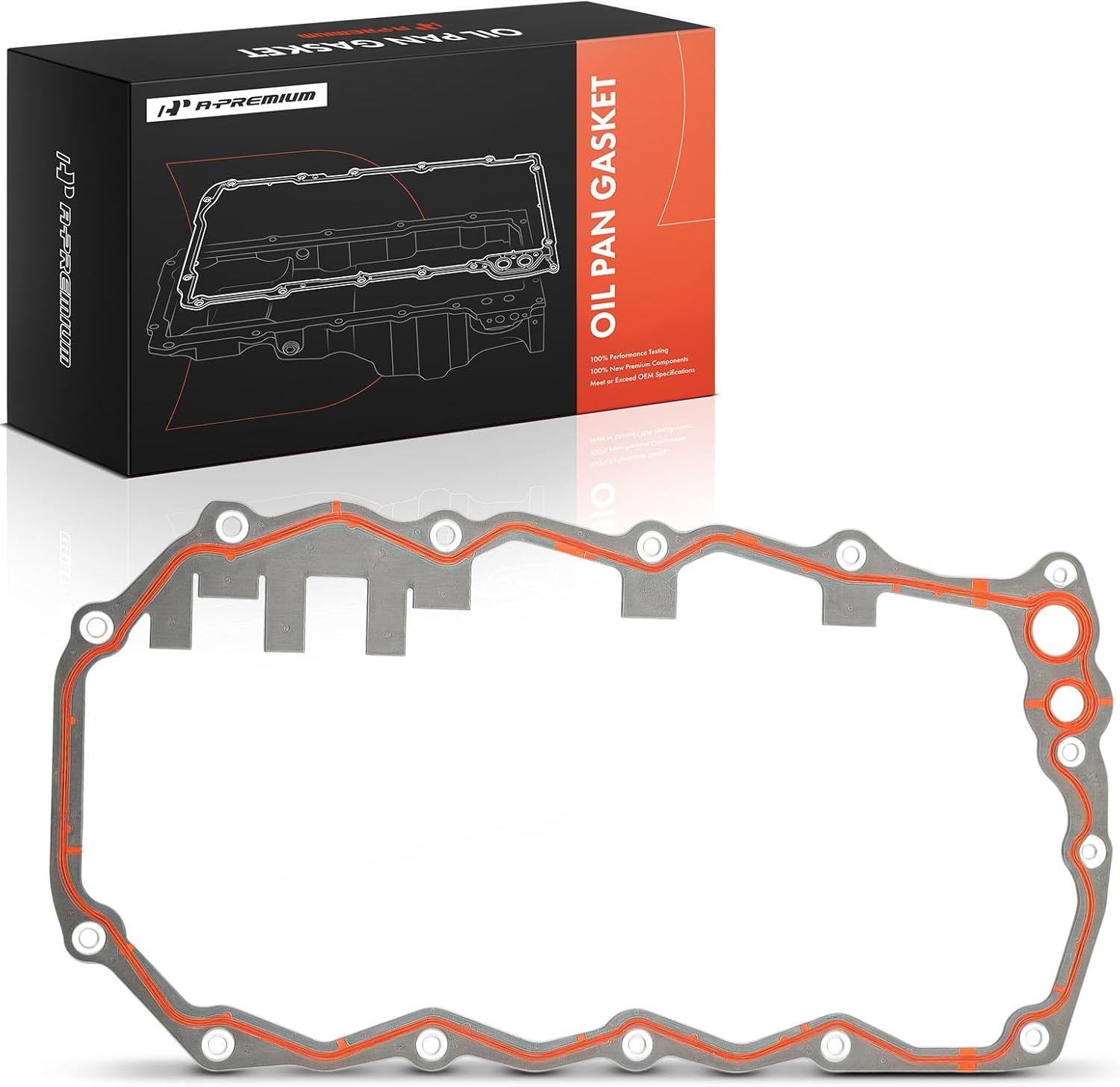 A-Premium 2.4L Engine Oil Pan Gasket Set, Compatible with Chrysler PT Cruiser 2003-2010 & Dodge Neon 2003-2005