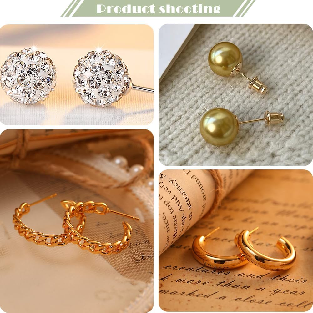 51 Pairs Gold Hoop Earrings Set for Women, Multipack Hypoallergenic Chunky Chain Twisted Hoop Earrings Pack,Small Big Hoops Earring Jewelry Gift - Image 7