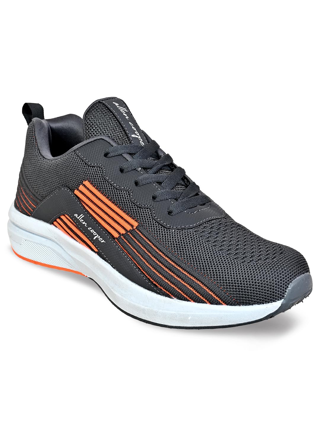 Allen Cooper Training,Atheletic,Gym,Sports Comfortable Extra Max Cusion with Memory Foam Insole Lace up Walking Shoes for Men(466 | Grey | Size-10) (B0CJ2KJ69Z) Amazon Price History, Amazon Price Tracker