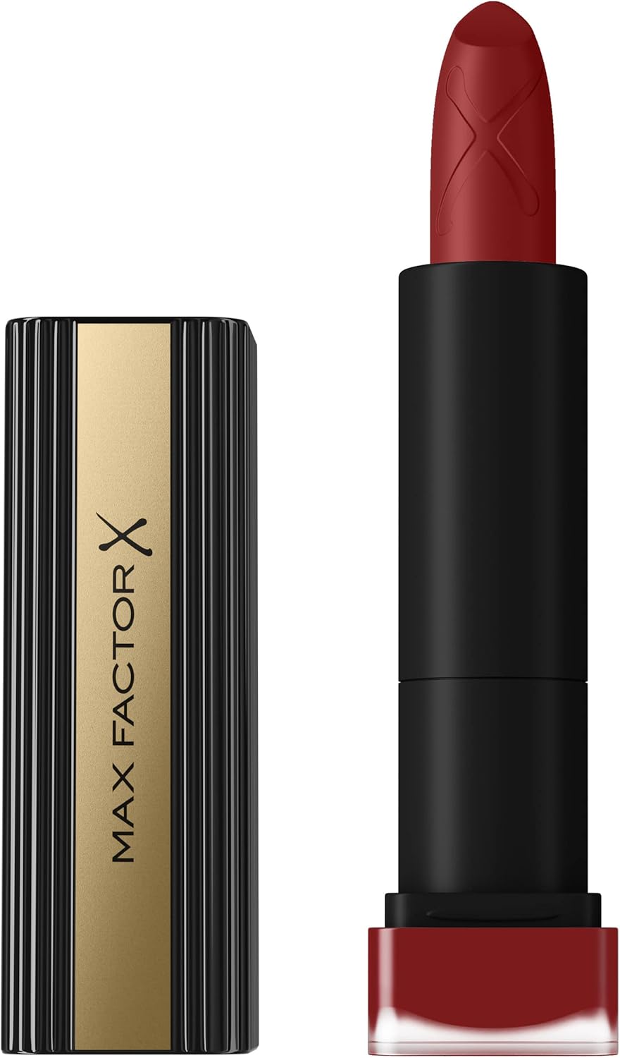 Max Factor Velvet Mattes Lipstick, Infused with Oils and Butters, 35 Love, 3.5 g