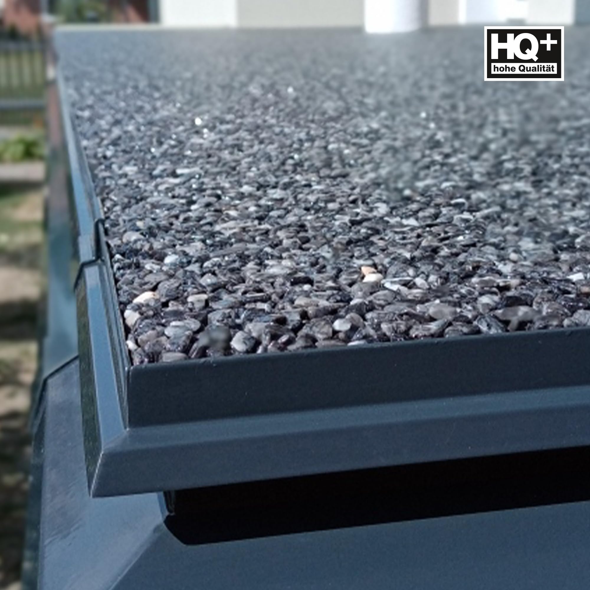 Isolbau - 1 K PU-Bindemittel für Steinteppich - 0,75 kg - Transparent - Hervorragende Haftung & Elastizität - Gebrauchsfertig - für Innen- und Außenbereich - Treppen, Balkonen, Garten, Wegen