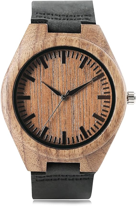 Amazon Jlyshop メンズ腕時計 シンプル ミニマリスト木製腕時計 天然腕時計 竹製腕時計 ブレスレット メンズ腕時計 腕時計 通販