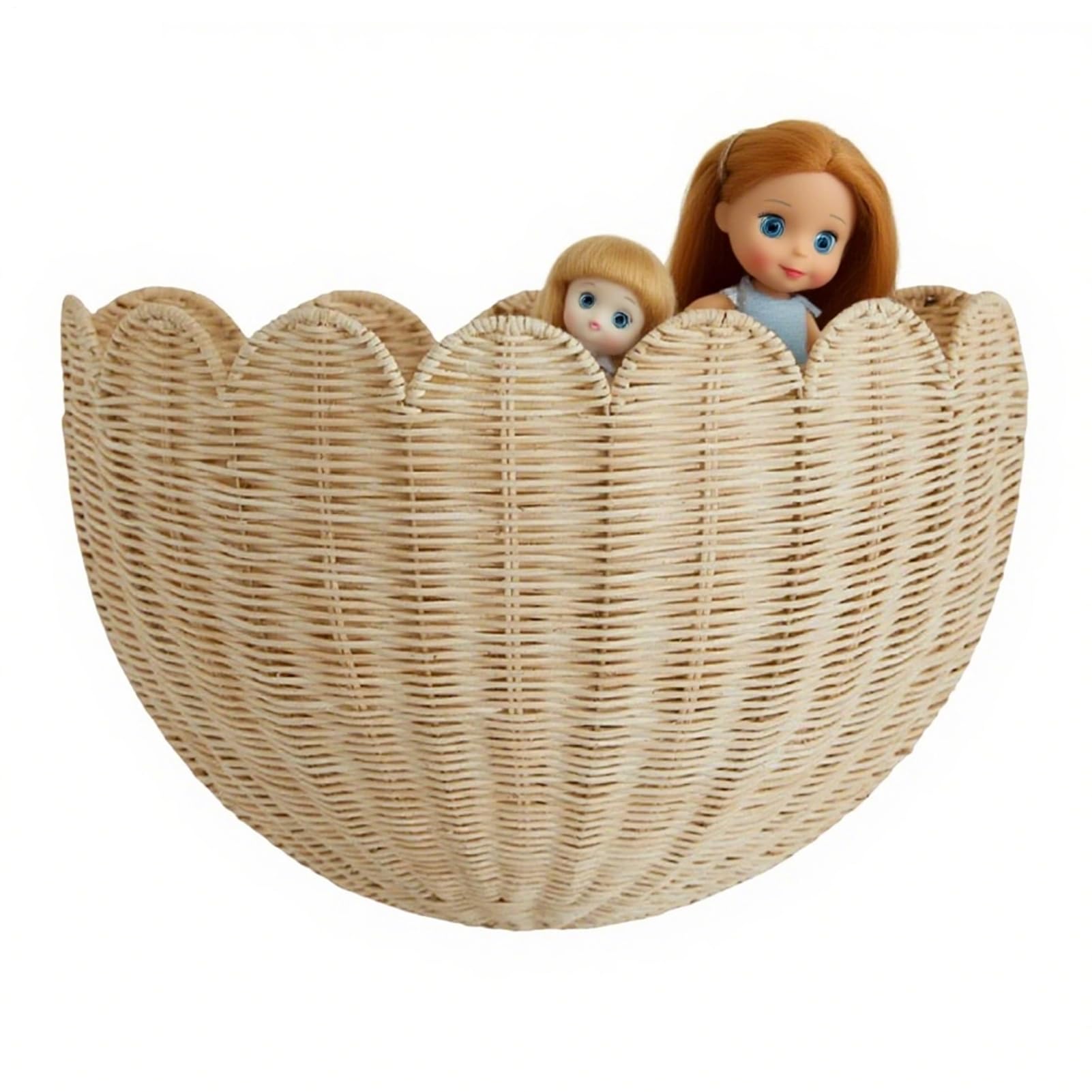 Cestas De Pared De Mimbre Organizador Almacenaje Rústico Decorativo Granja | Cestas Decorativas Para Hogar, Cocina, Salón, Recibidor, Dormitorio, Organizador De Almacenamiento De Pared