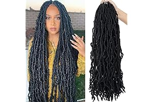 Youngther Crochet Locks-Natural Butterfly Locs Style