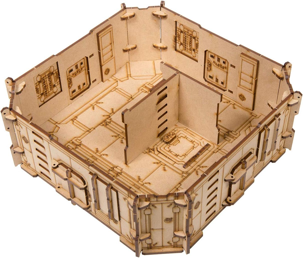 The Broken Token Horizon Grid MK 5 - MDF Terrain Building for Sci-Fi Games and Wargaming