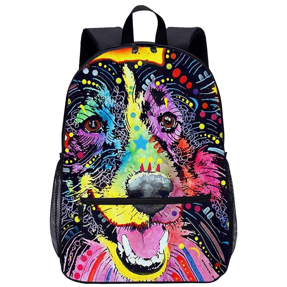Mochila para perros de diseño informal y juvenil con estampado 3D 8