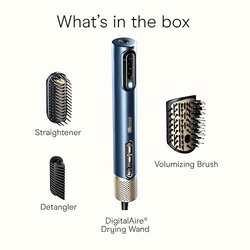 Miniatura 14 de Infiniti PRO by CONAIR DigitalAIRE - Secador de pelo, alisador y estilizador, secador de pelo digital todo en uno, incluye 4 accesorios de alto