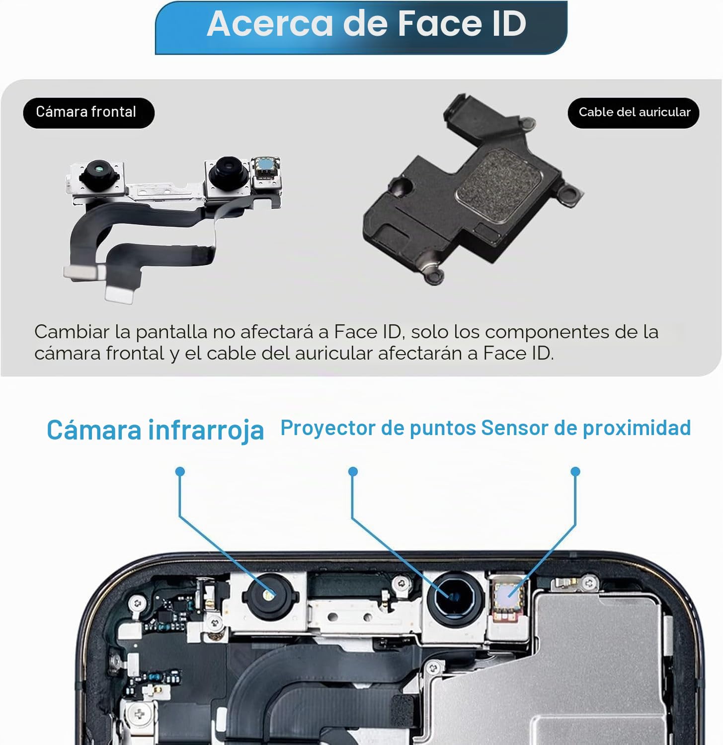 Dinow Pantalla para iPhone 12/12 Pro, Pantalla LCD de 6.1” para iPhone 12 12 Pro, Pantalla para iPhone 12 12 Pro LCD de Repuesto con Kit de reparación
