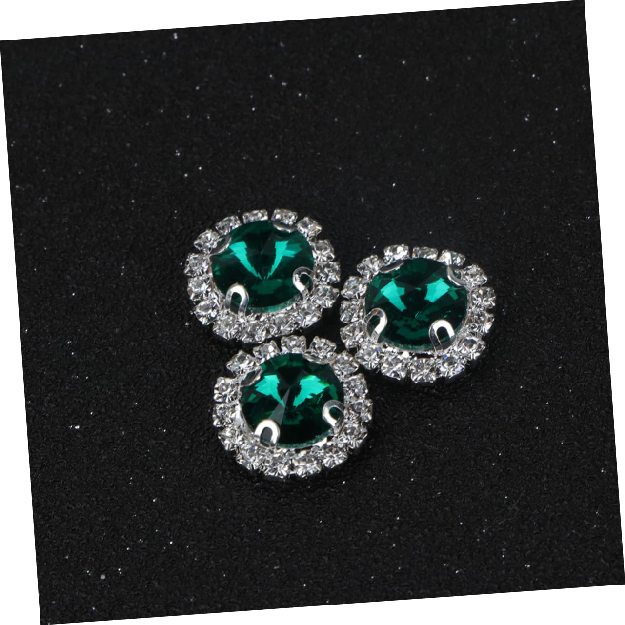 Tofficu 60stücke Flachrücken-rhinestones Grün Bastel-kristalle Für Hochzeitsdekoration Tischstreuung Schmuckherstellung Und Bastelprojekte Als Deko Für Feiern Und Anlässe