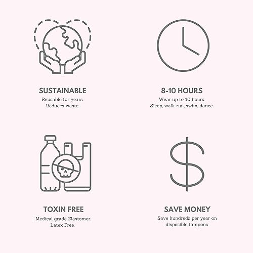 Miniatura 5 de Copa menstrual más personalizable de MeLuna USA  Ajuste personalizado para todo tipo de cuerpo  Copas de período cómodas reutilizables  Alternativa