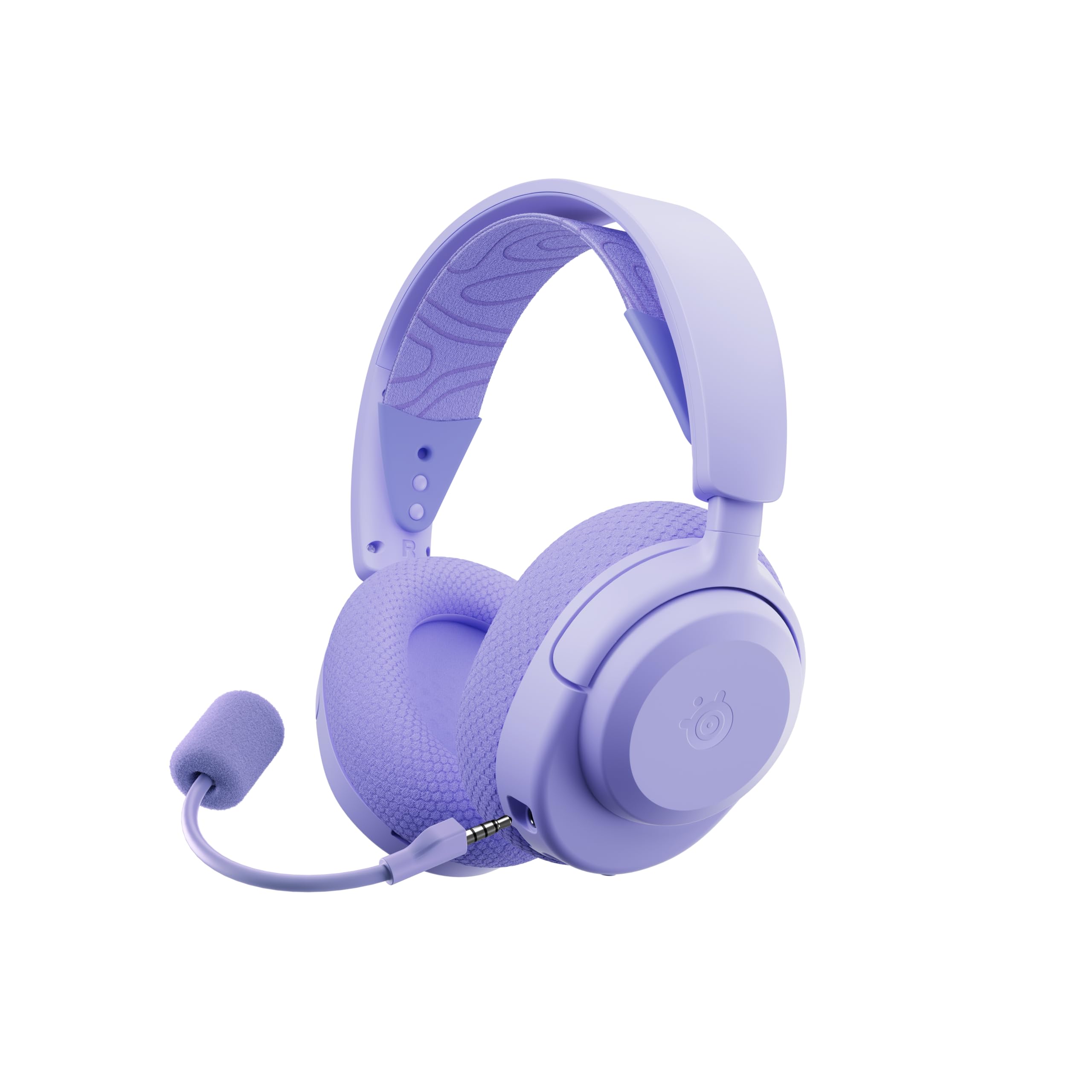 SteelSeries Arctis Nova 3X Wireless zestaw słuch. - kontrola aplikacji mobilnej - 40h baterii - Neodymowe przet. magn.- 2,4 GHz/Bluetooth - Odpinany mikrofon - Xbox, PS5, PC, Switch - Lawendowy