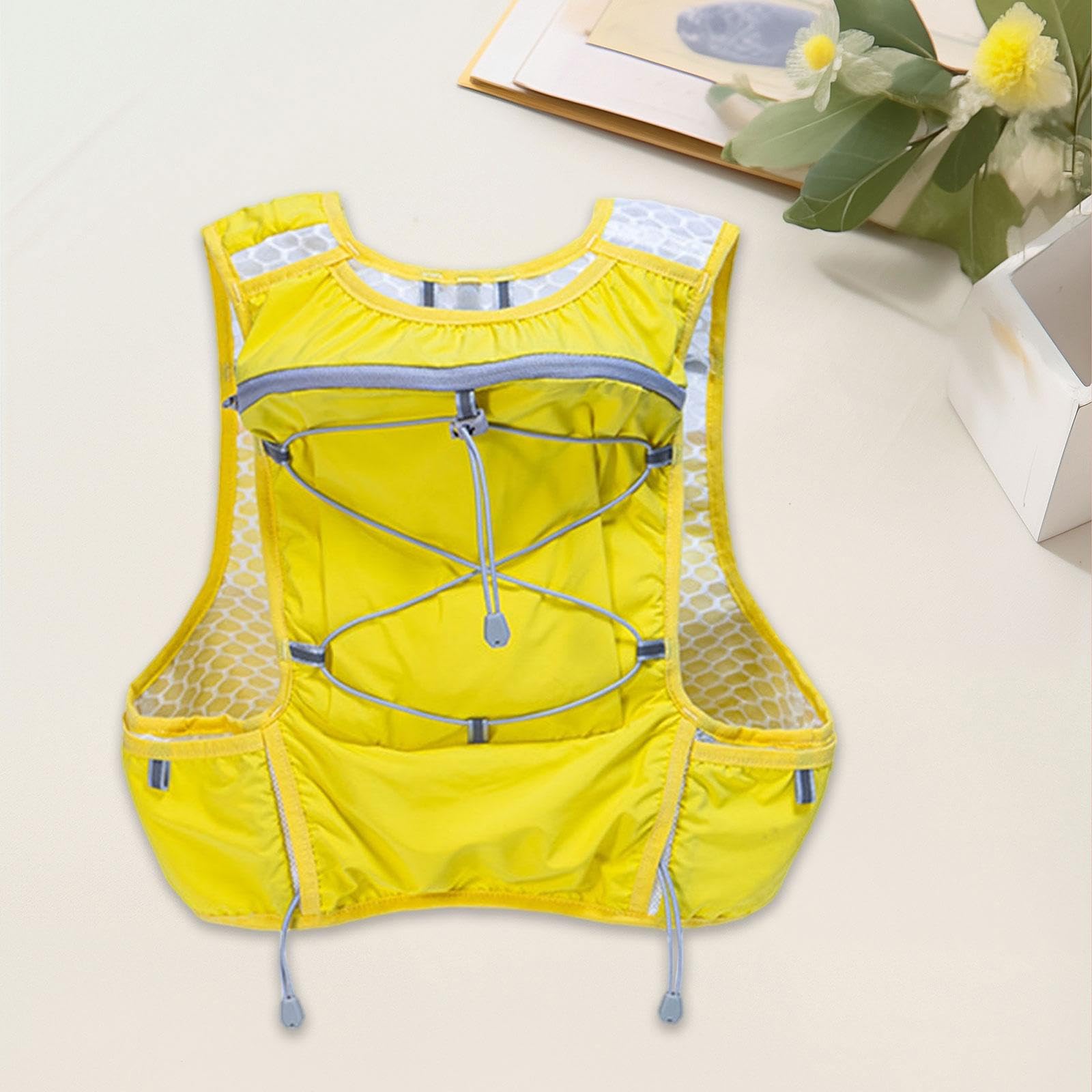 Sharplace Mochila de Hidratación Ligera de Paquetes de Agua de La Mochila Transpirable a Prueba de Fugas 5L Mochila para Correr en Ciclismo Hombres Y Mujeres