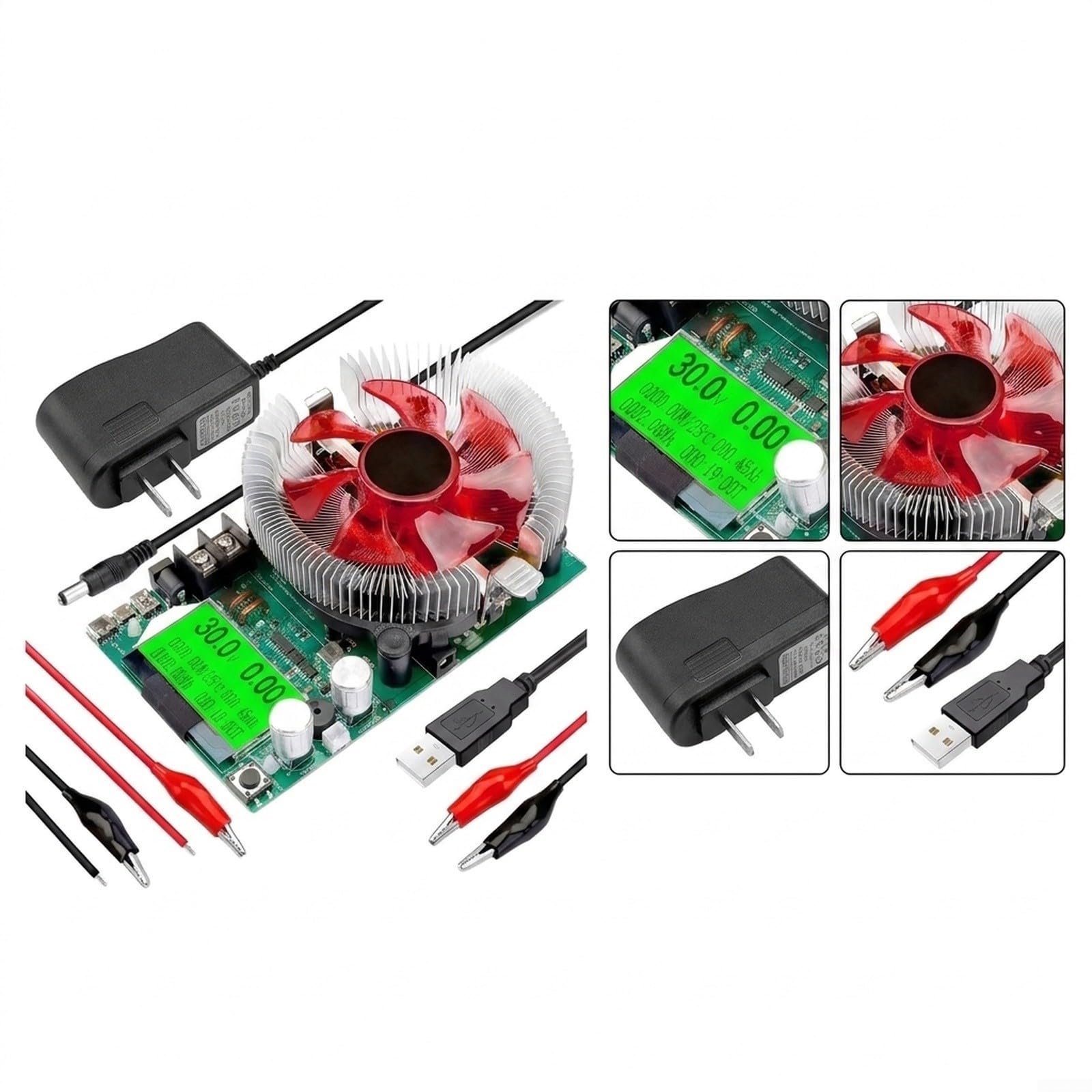 Testeur de Charge Électronique 150W 200V LCD