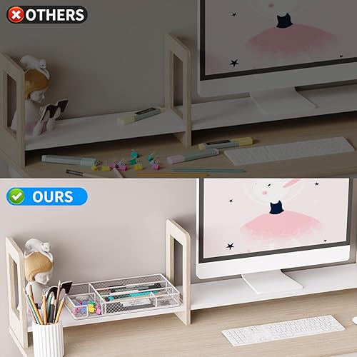 Miniatura 5 de Bandeja organizadora de cajones de escritorio, organizador de cajones de escritorio y oficina, adecuado para herramientas, lápices y suministros de