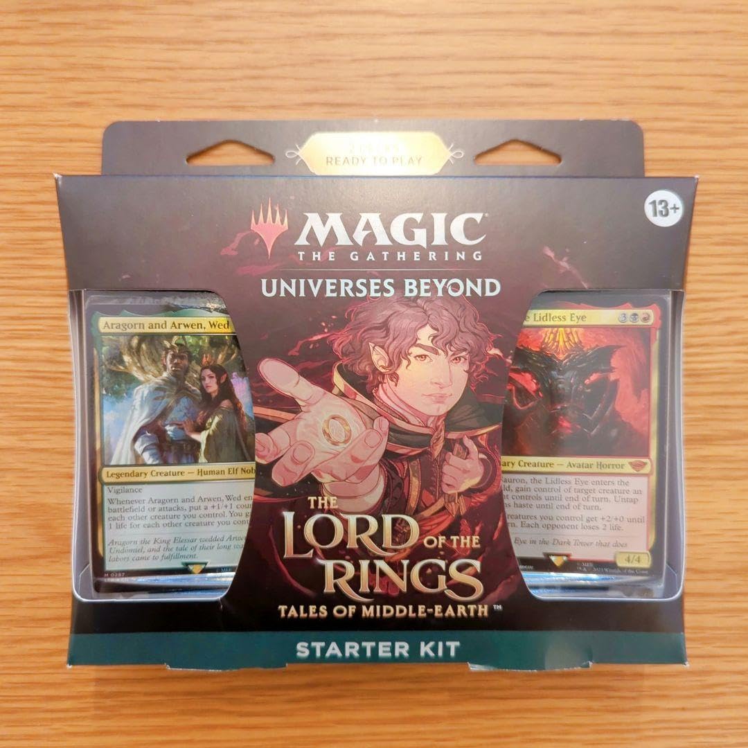 MTG 指輪物語 中つ国の伝承 スターターキット マジックザギャザリング Amazon | MTG マジック ザ ギャザリング 指輪物語 中つ国の伝承