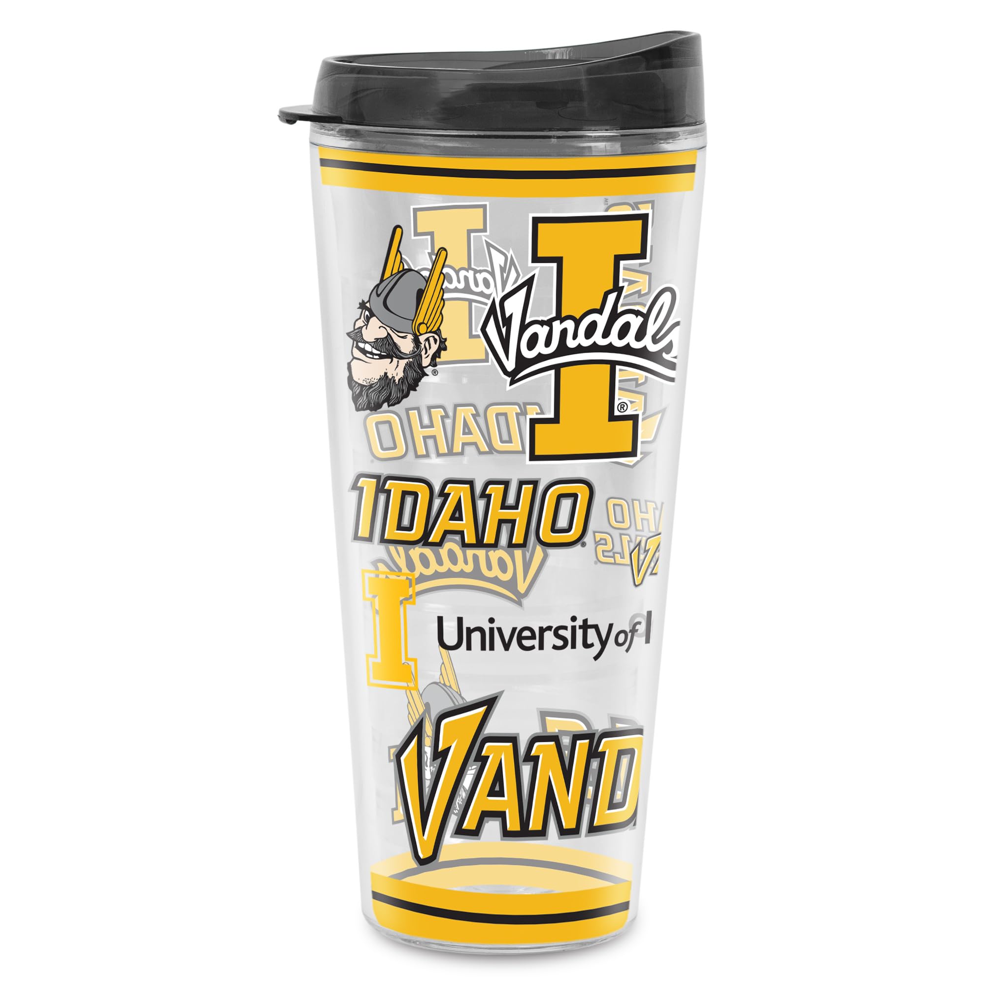 Rico Industries NCAA College Double Wall Mayhem 16oz Or 20oz Tritan Tumbler W Lid