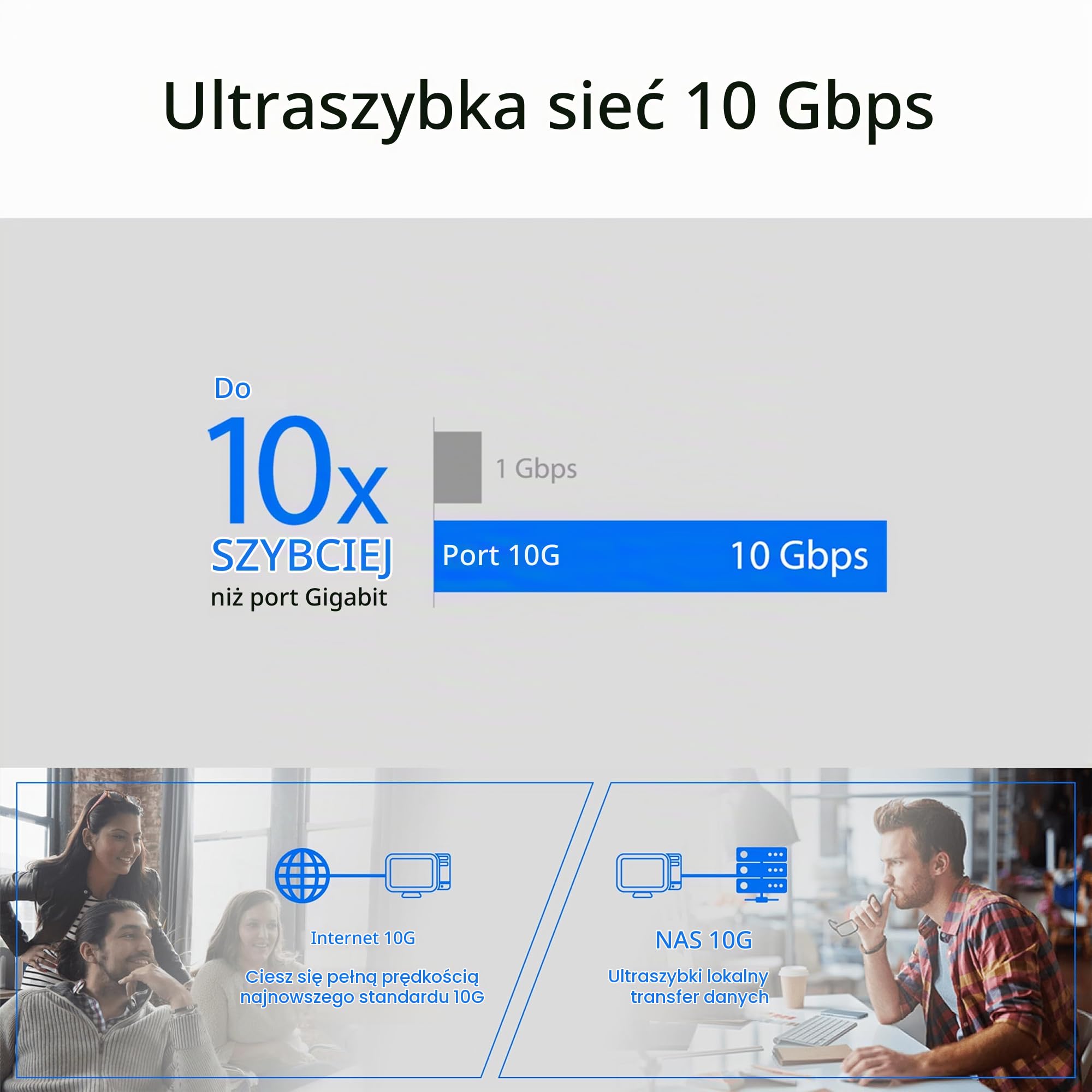 ASUS XG-C100C V3 10G karta sieciowa (RJ45-Port, IEEE 802.3an 10G Base-T)