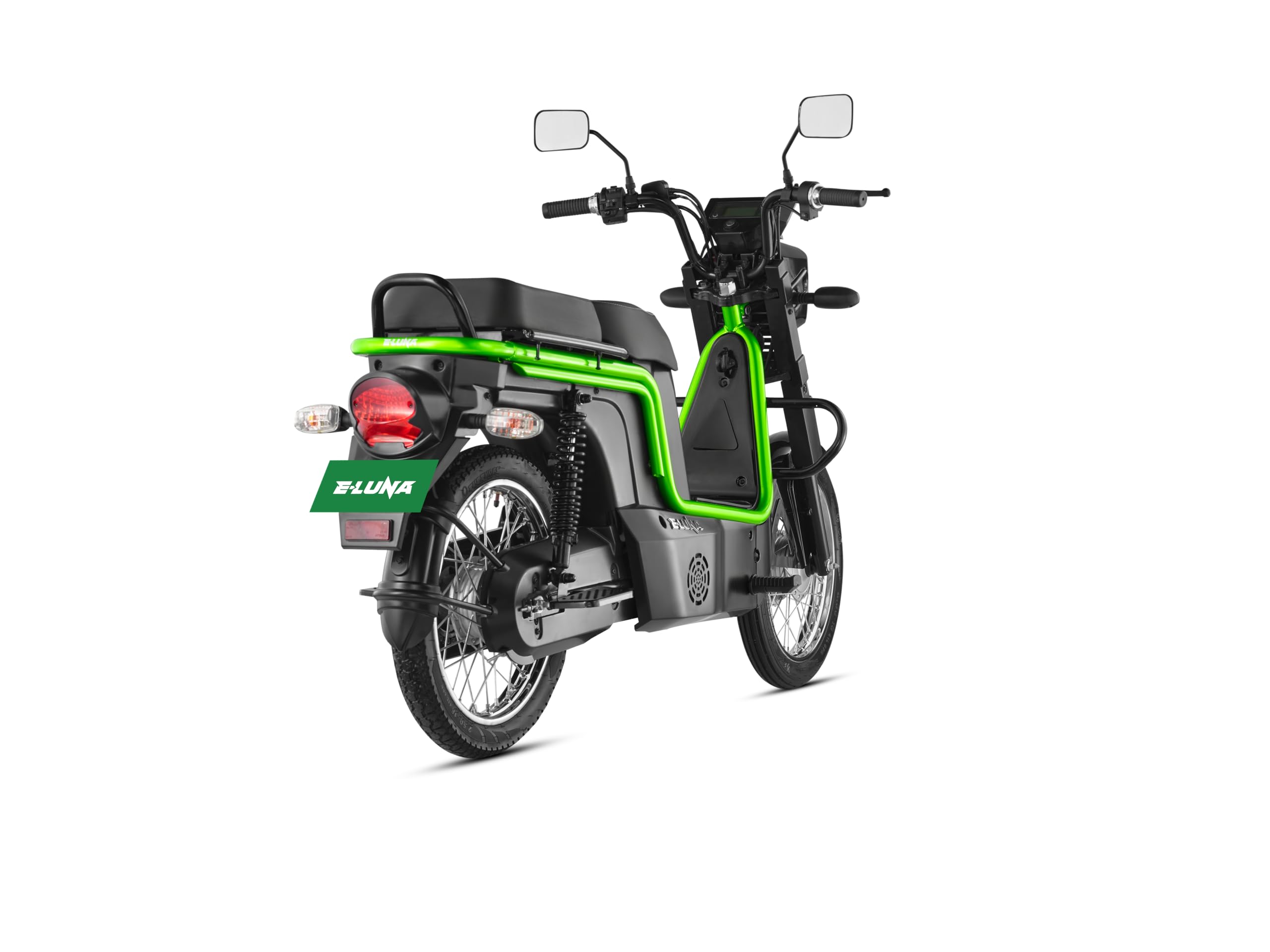 E-Luna X2 by Kinetic Green Electric Scooter - 110 km Range in one Charge -  Top Speed 50 kmph - (with PortableCharger), Color_Sparkling Green :  Amazon.in: Car & Motorbike