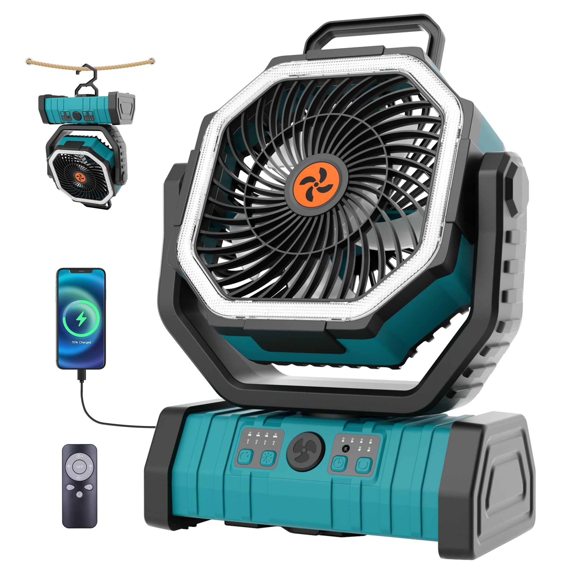 TDLOL Camping Fan