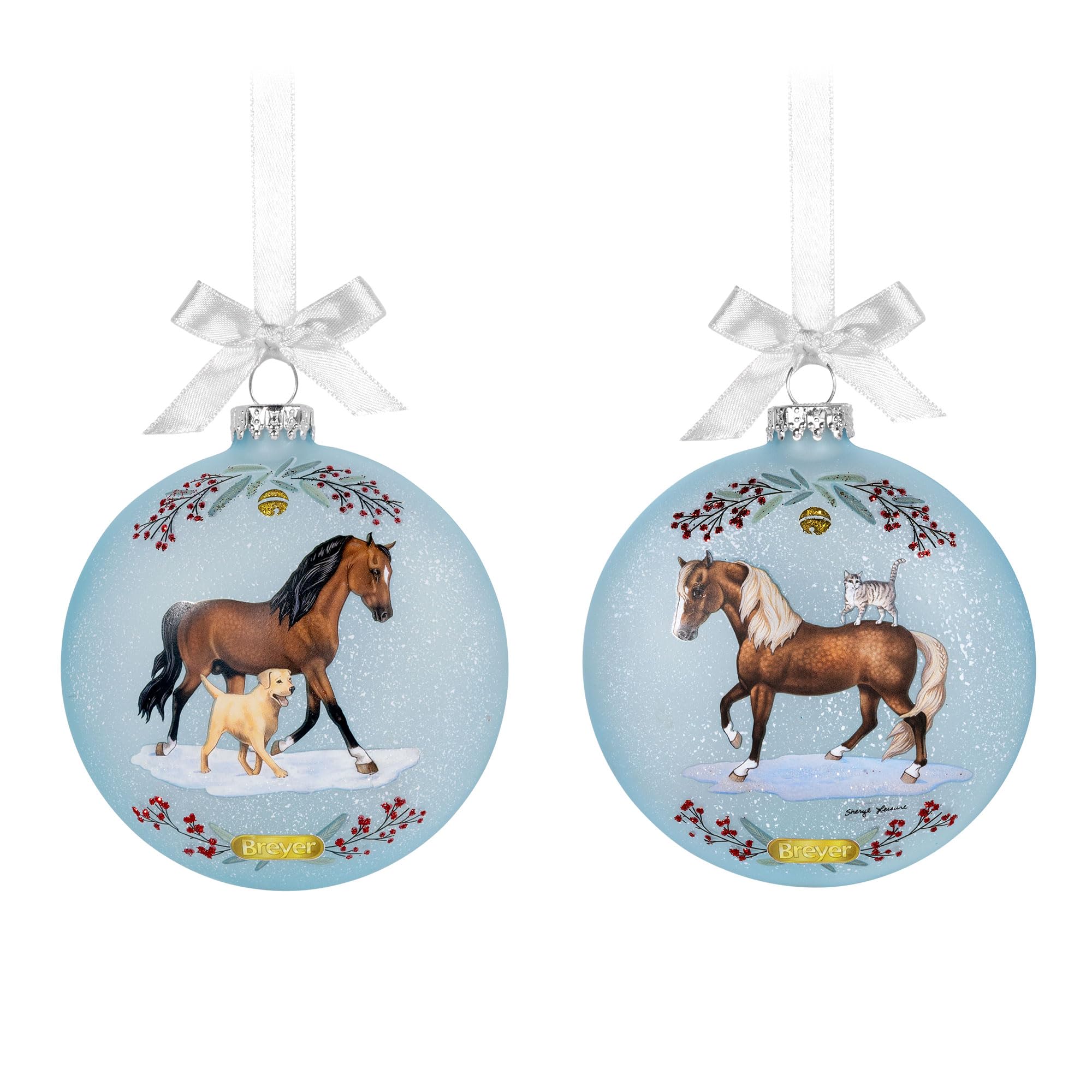 Breyer 2025 Artist Signature Ornament | Morgans & Friends | Model # B-HP-10317