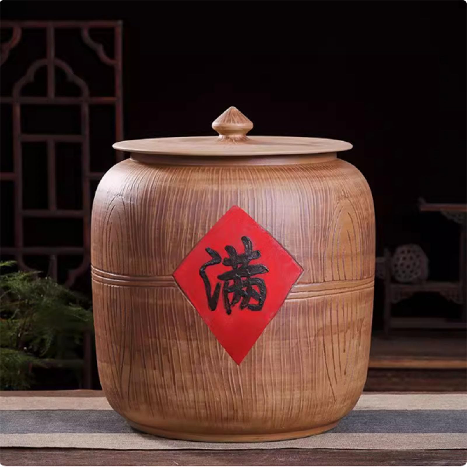 Ceramic Rice Storage,Cereal Containers Storage,Ceramic Dispenser Container, Ceramic Rice Jar with Lid,Chinese Ceramic Rice Jar ,Ceramic Rice Jar,Ceramic Rice Container,Food Storage Barrel 5/10/15kg