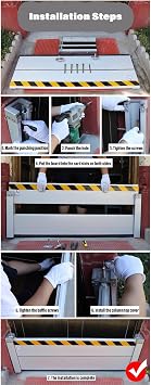 Garage Door Reusable Flood Barriers Water Prevention System, Thickened Upright Portable Water Stopper Shield Flood Control Barrier for Driveway/ Outdoor/ Shed/ Front Door, 1 2 3 4 5 6 7 8 ft(Color:H 2