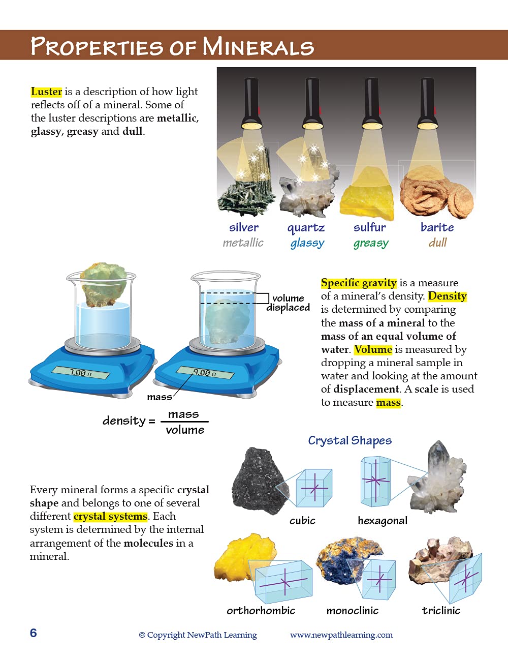 All About Minerals Student Learning Guide with Online Multimedia Lesson - Image 3
