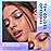 MAKI YIKA Glitter Eyeshadow Silver Multichrome Eyeshadows Long Lasting, Metallic Chameleon Eye Shadow Smudgeproof Holographic Eye Topper Glitters (8 Dream)