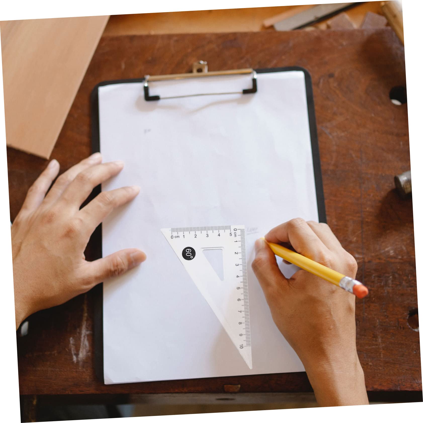 Tofficu 20sätze Teiliges Aus Transparenten Zeichenschablonen Und Geometrie-werkzeugen Präzise Messlineale Für Schule Büro Und Kreative Projekte Für Architektur Und Design