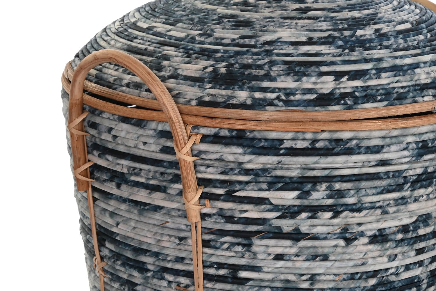 CESTA SET 3 RATAN 56X51X62 NEGRO