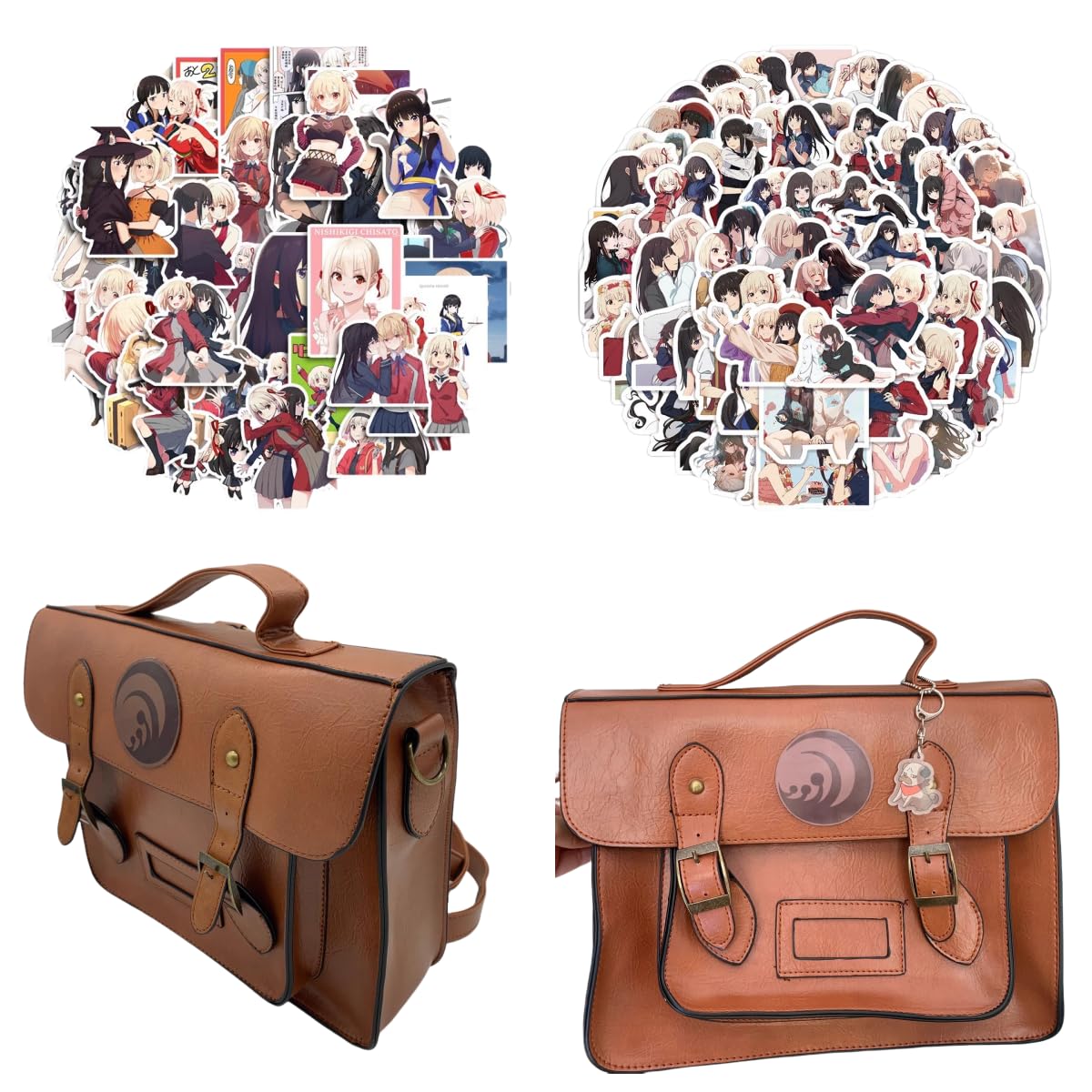 【新品タグ付き】リコリス・リコイル 初獣猫 ショルダーバッグ 茶色 リュック 新品タグ付き】リコリス・リコイル 初獣猫 ショルダーバッグ