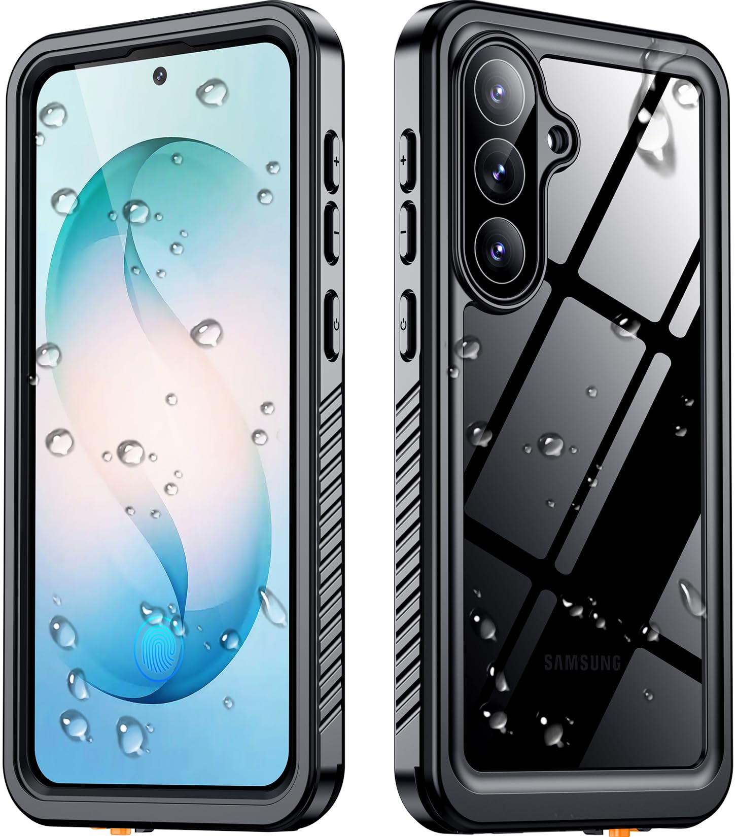 SPIDERCASE Designed for Samsung Galaxy S26 Ultra Case Waterproof,Built-in Screen & Camera Lens Protector[IP68 Underwater] [Military Grade Shockproof] Full Body Protection Phone Case,Black/Clear — view 21