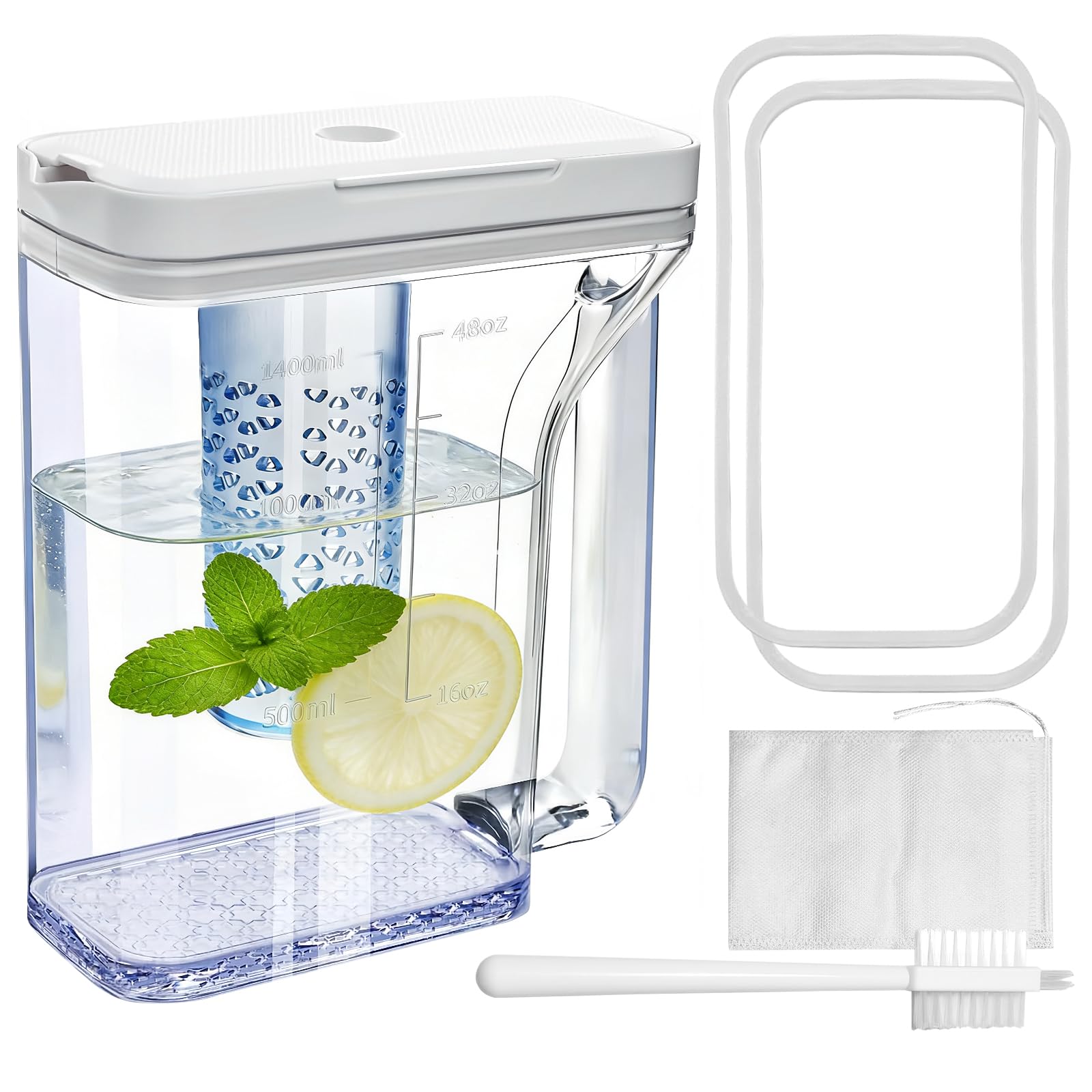 Photo 1 of Upgraded DA97-17395A Water Pitcher Reservoir Compatible with Samsung Refrigerators?Food-Grade Durable Material,No-Leak Design?Replacement RF23M8570SR RF23M8090SR samsung refrigerator water pitcher