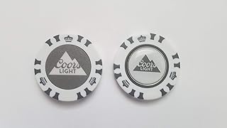 Poker Chip Style Golf Ball Markers Poker Chip Style Golf Ball Markers