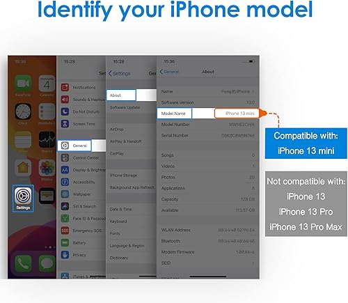 Miniatura 41 de JETech Protector de pantalla para iPhone SE 3/2 (edición 2022/2020), 4.7 pulgadas, película de vidrio templado, paquete de 3