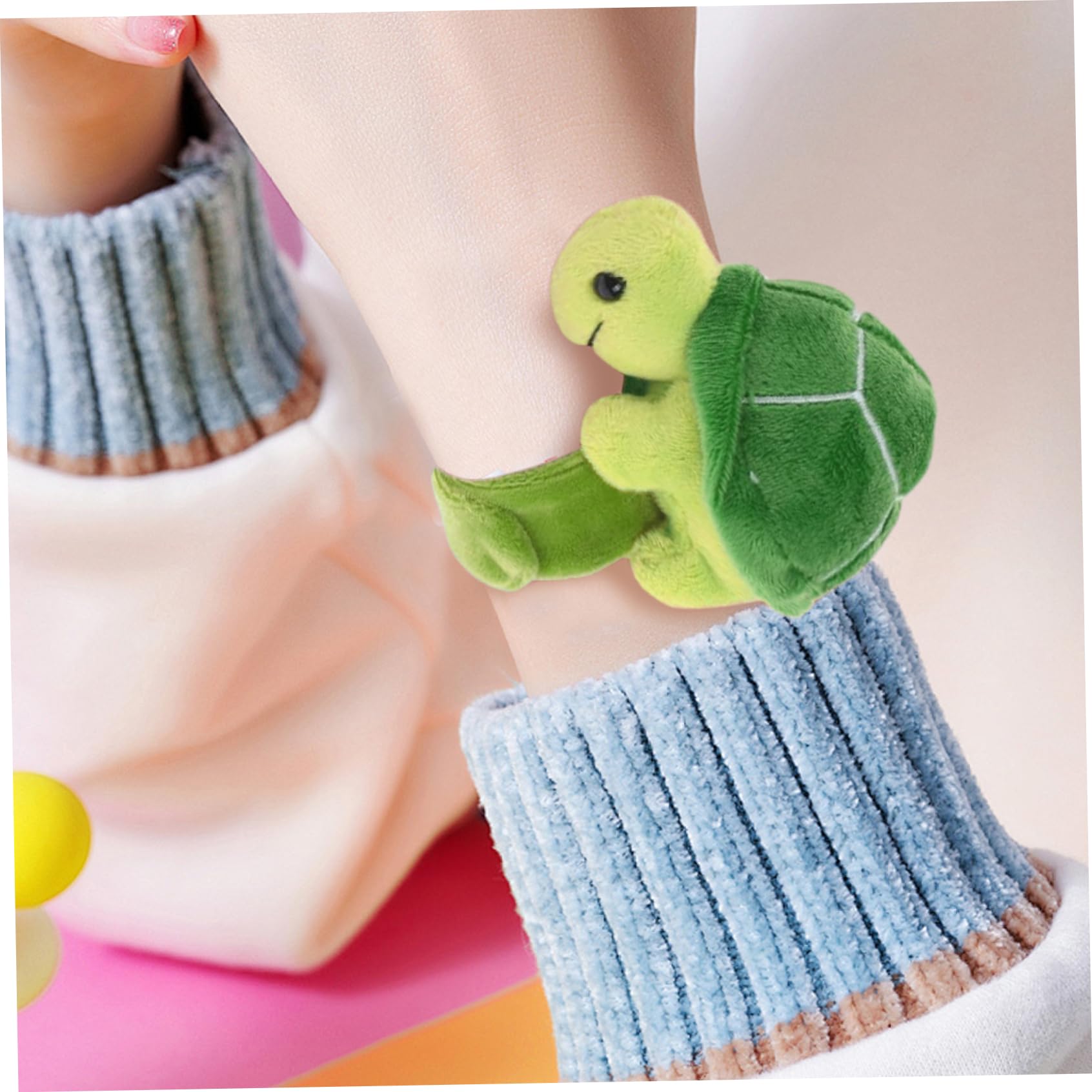 Simpatici braccialetti a scatto con animali di peluche,Adorabili