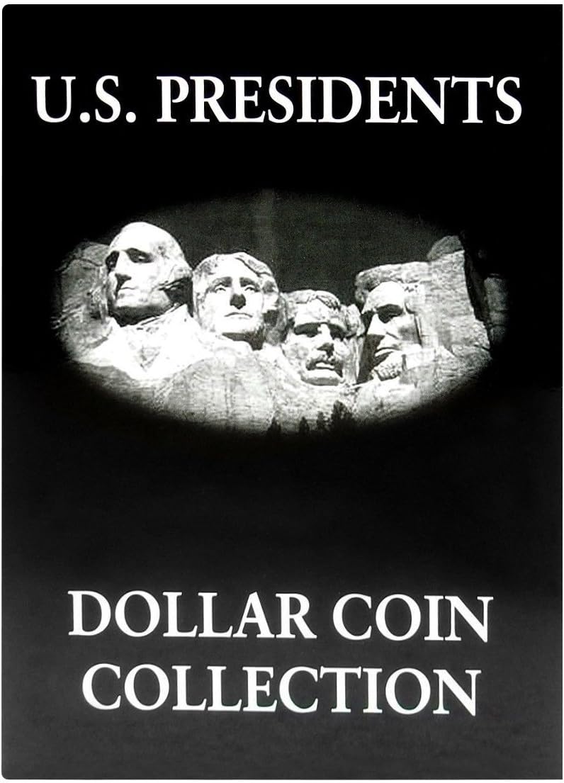US Presidents Dollar Coin Collection Album