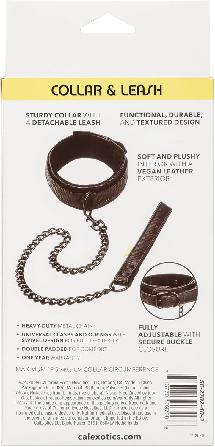 CalExotics Boundless Collar with Leash