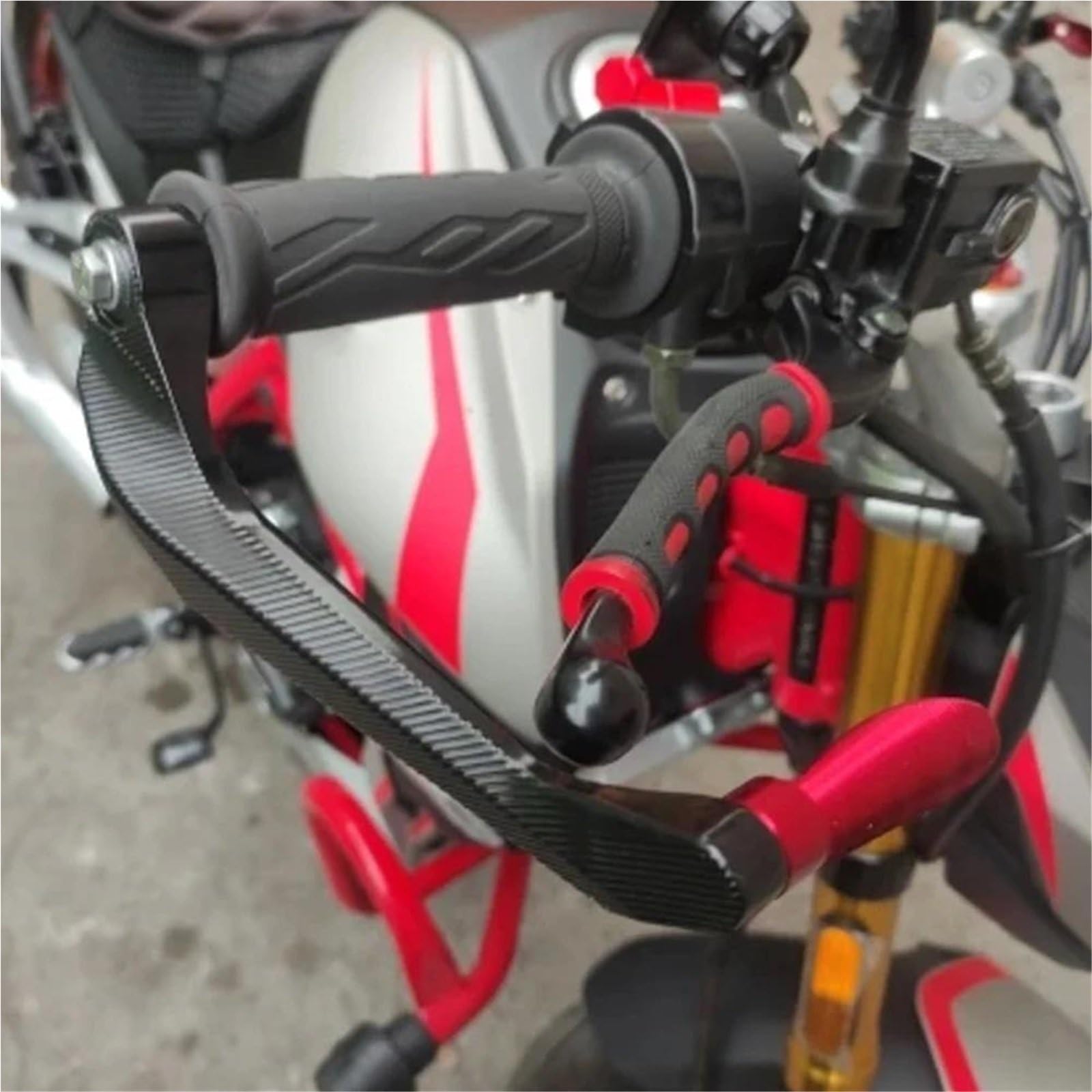 Hebelschutz Für BMW S1000RR 2010–2019, 2020, 2021, 2022, 2023 Motorrad-Handschützer Für Brems- Und Kupplungshebel(Blu)