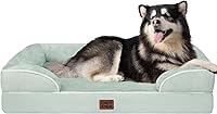 Vista 62 de EHEYCIGA Camas ortopédicas para perros extra grandes, cama impermeable de espuma viscoelástica XXL para mascotas con laterales, fondo antideslizante