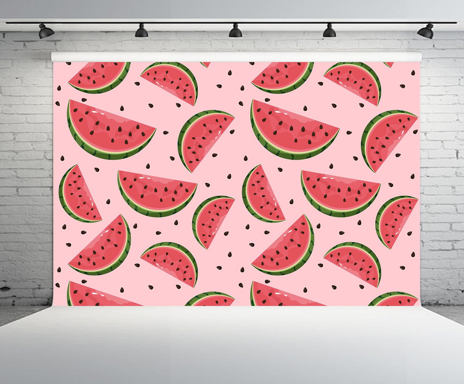 Cute Pink Watermelon Background