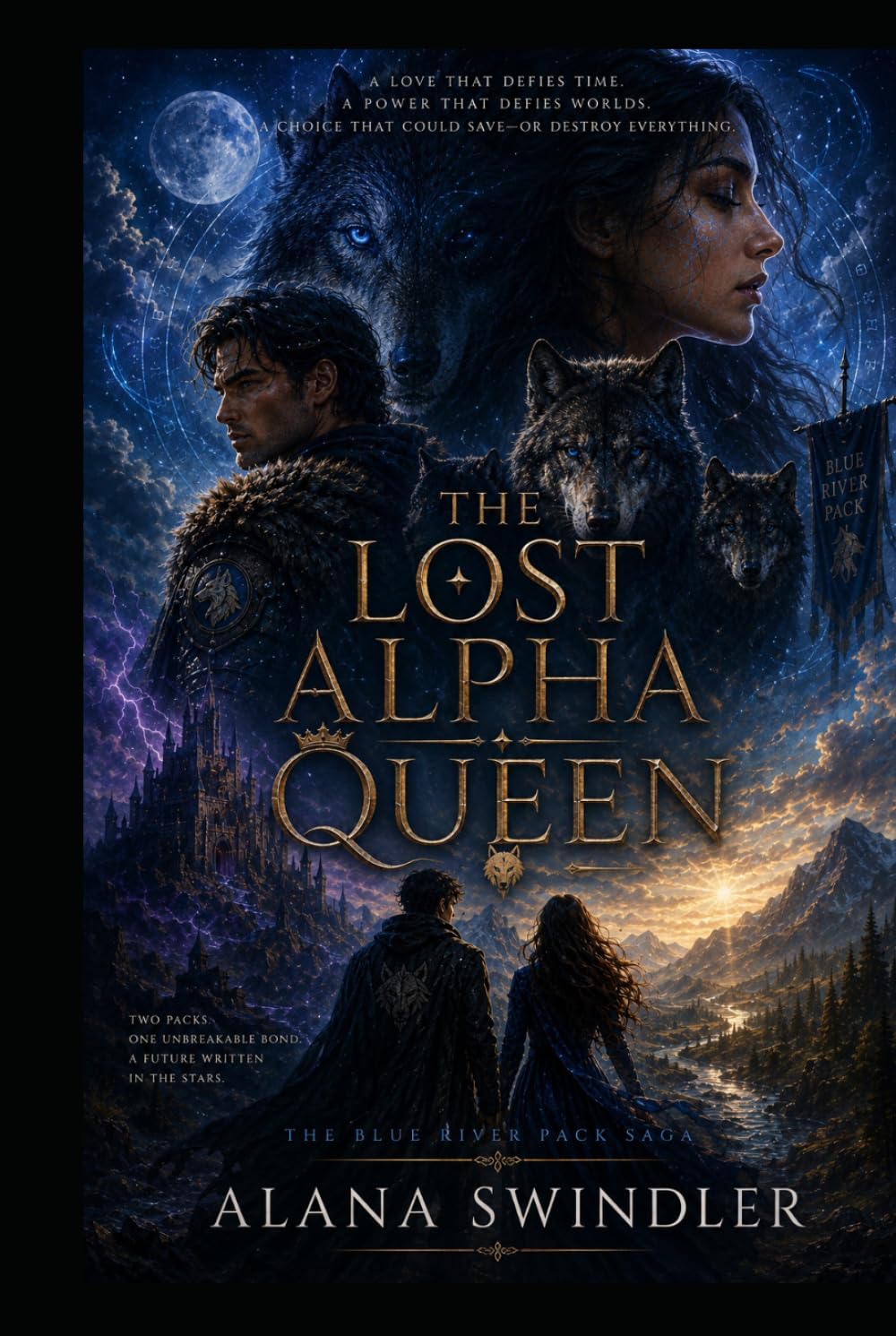 The Lost Alpha Queen: THE BLUE RIVER PACK SAGA BOOK 1