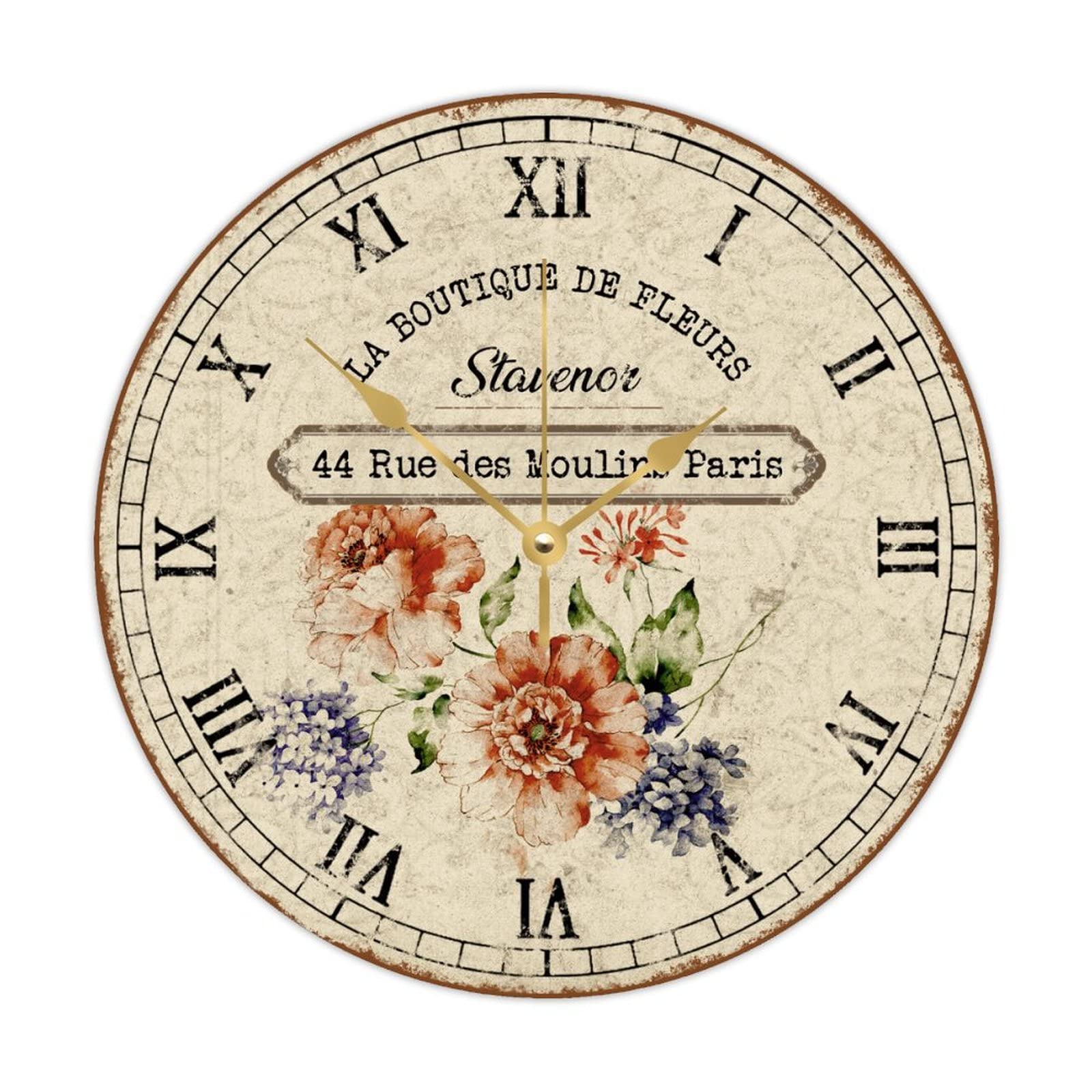 Horloge murale 38cm pour habiller un mur blanc vide